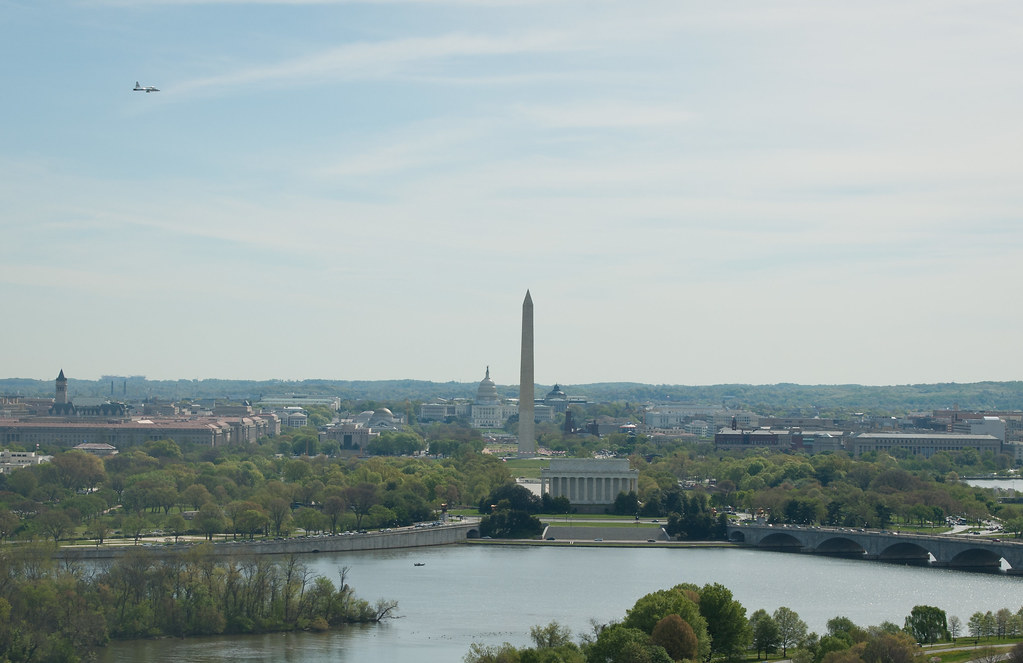 T-38 Aircraft Fly Over Washington (201204050001HQ)